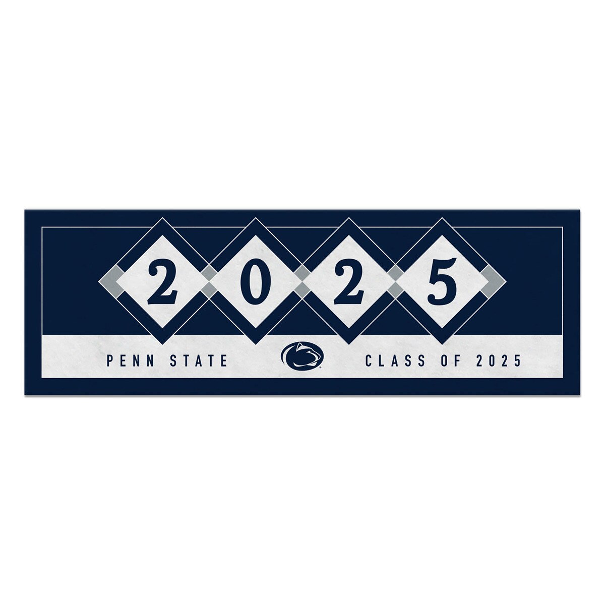 felt banner Penn State Class of 2025 36x12
